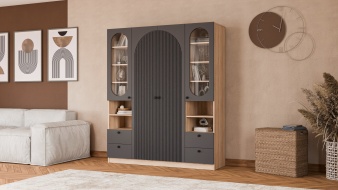 Шкаф распашной Вивьен 24 BMS