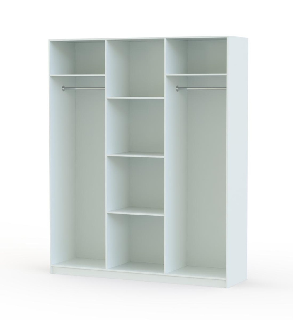 Компоновка шкафа - Платье - Белье - Платье (3 полки) (3)