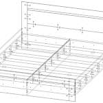 Схема сборки Кровать Токио 03 BMS