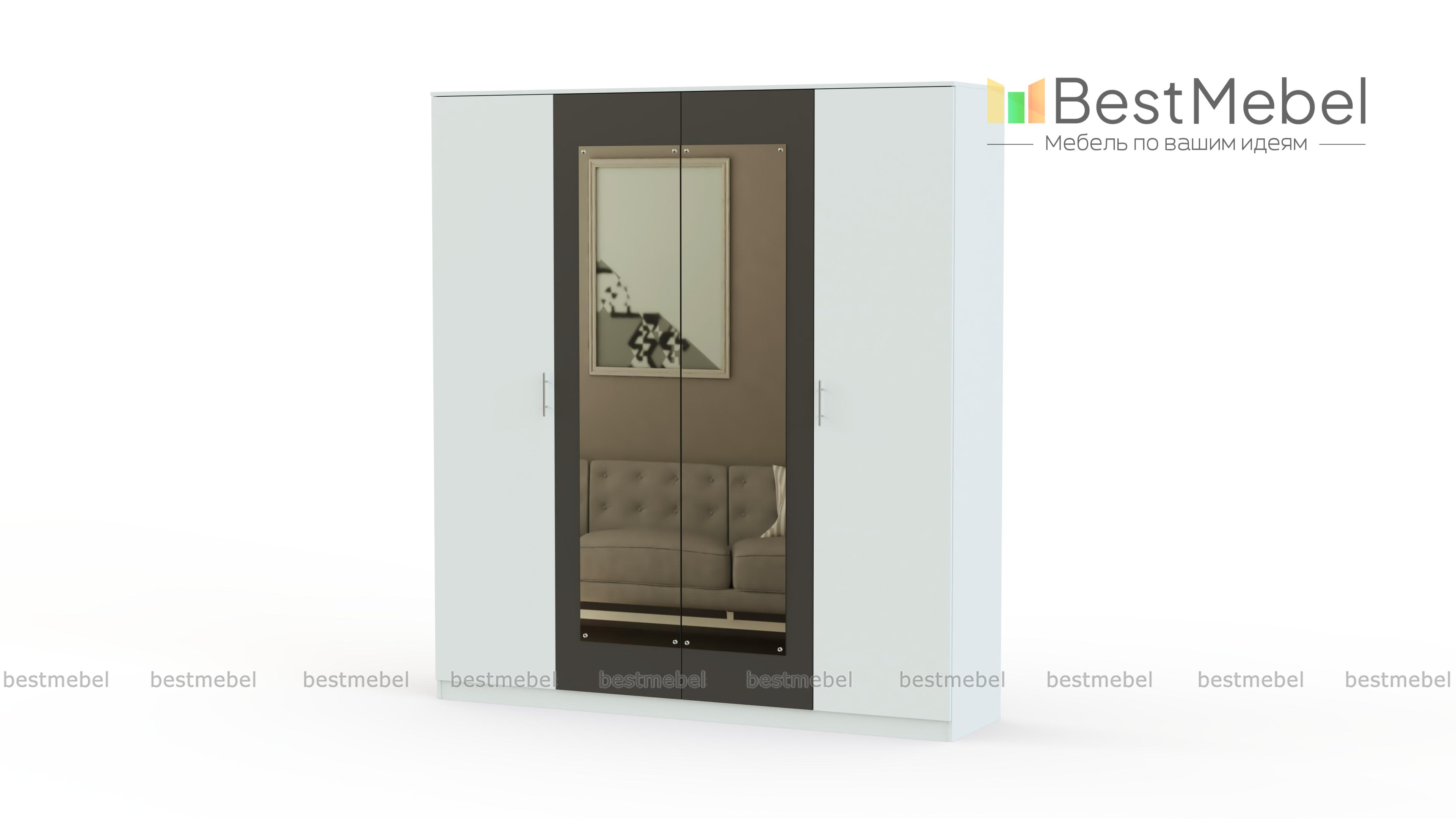 Распашной шкаф Варна 1 BMS - Фото