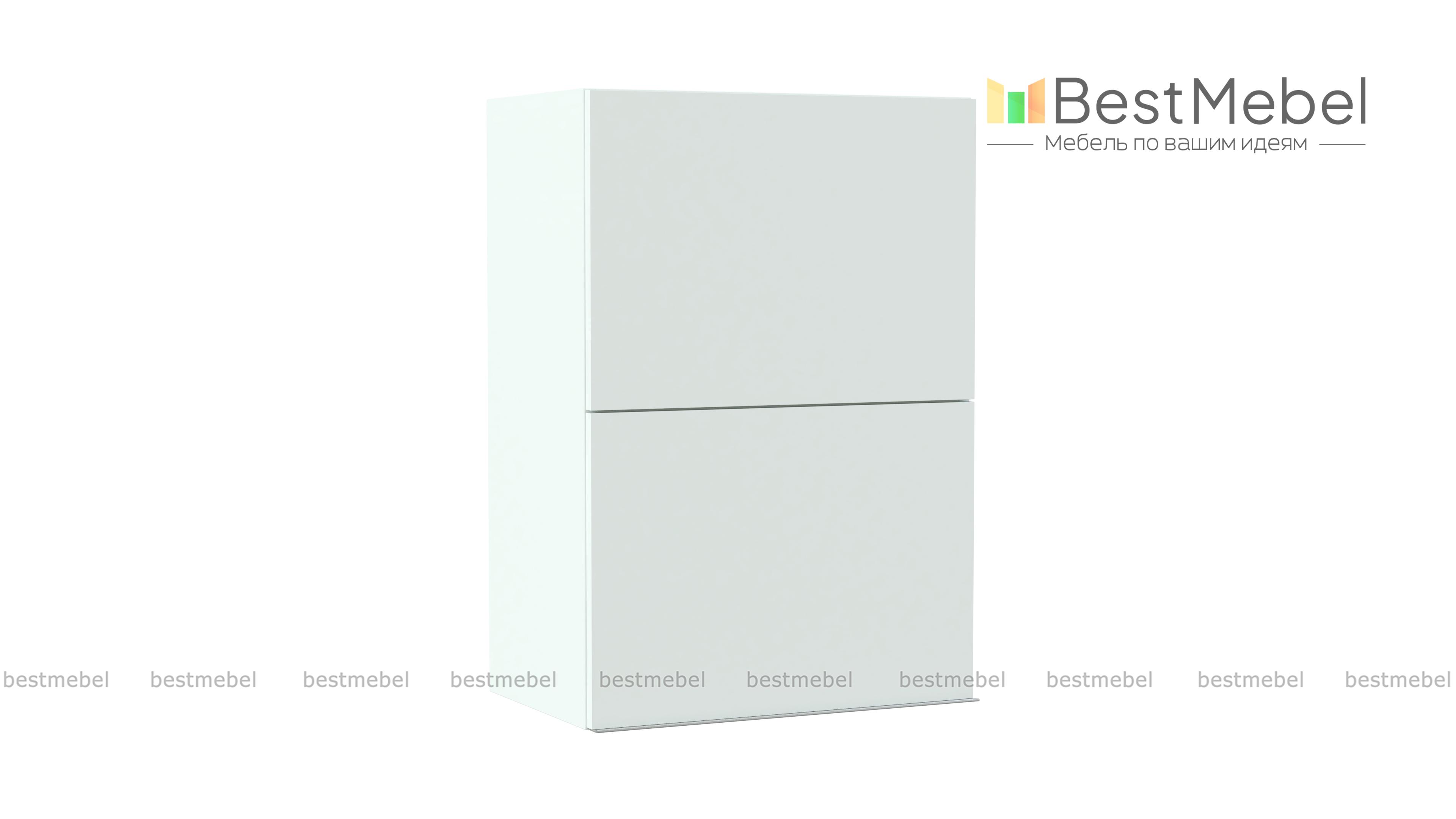 Шкаф верхний Фьюжн с ПМ горизонт BMS - Фото