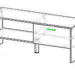 Схема сборки Тумба для обуви Джулия 1 BMS
