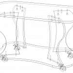 Схема сборки Стол журнальный Престиж 1 BMS