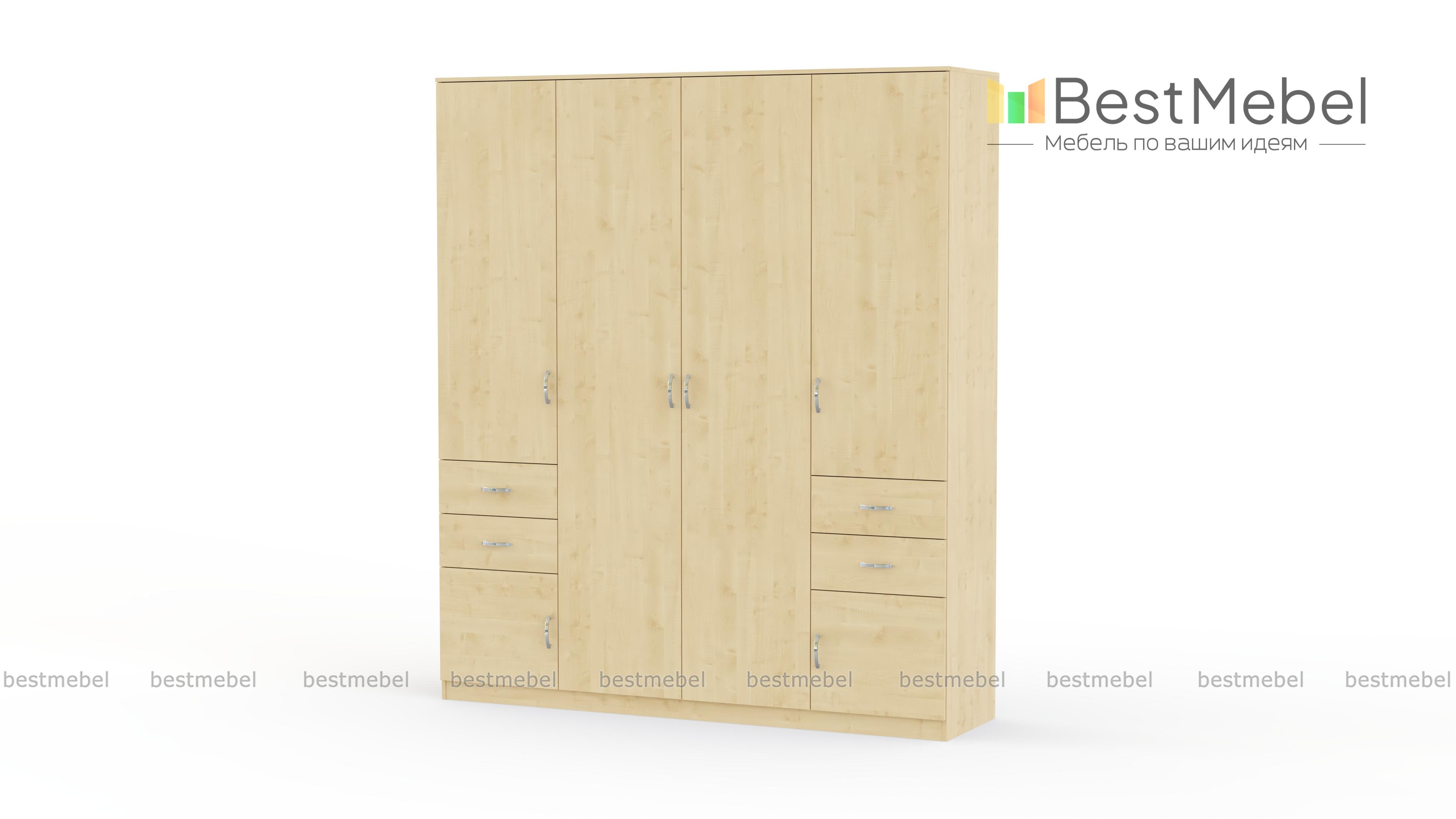 Распашной шкаф Эстелла BMS - Фото