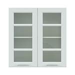 Шкаф верхний с 2-мя остекленными дверцами Европа BMS - Фото 2