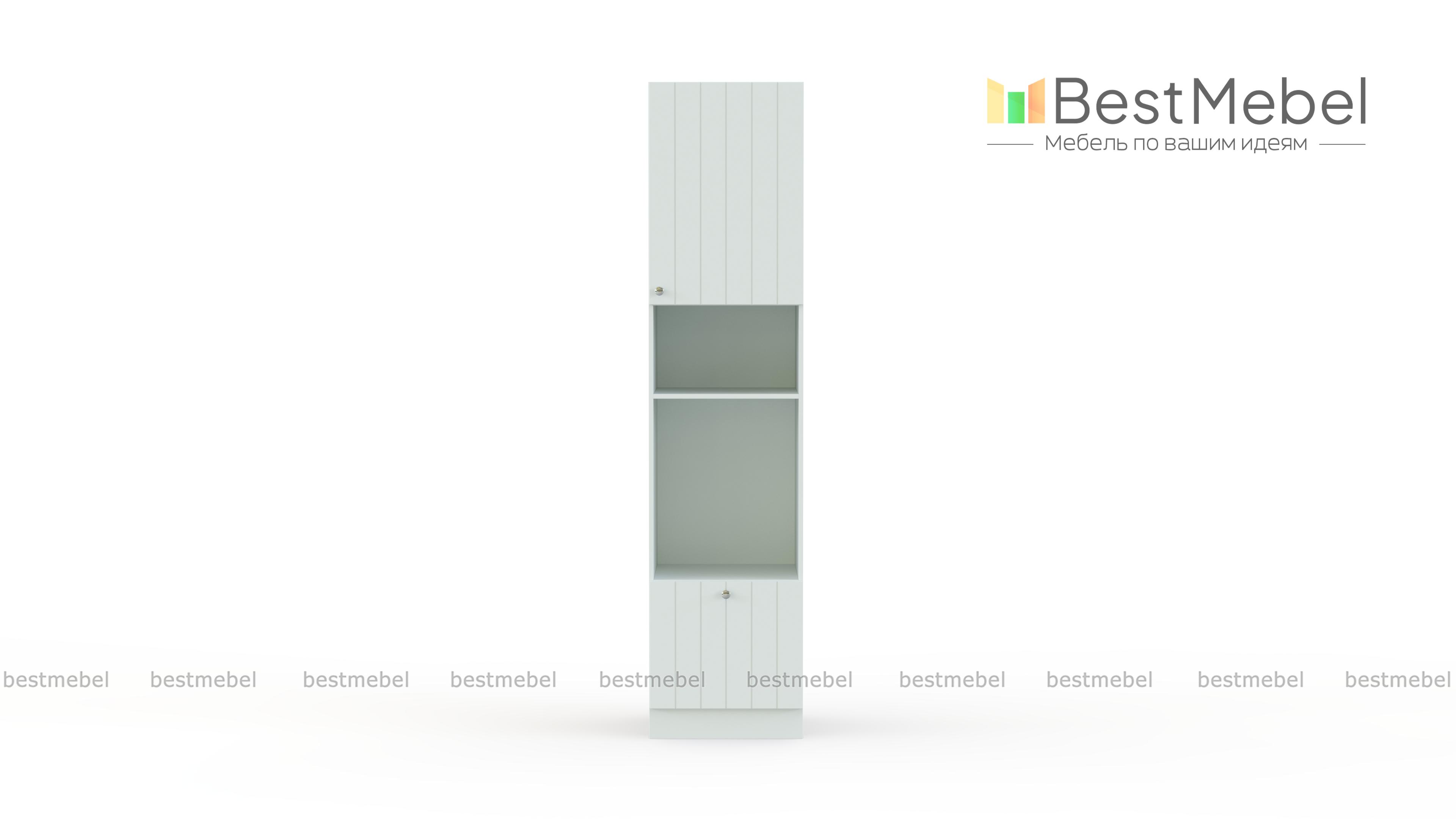 Шкаф пенал с 2-мя дверцами Прованс BMS - Фото