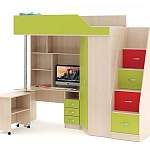 Детская кровать чердак Мерабель 1 BMS - Фото 10