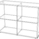 Стеллаж Каллакс Kallax 18