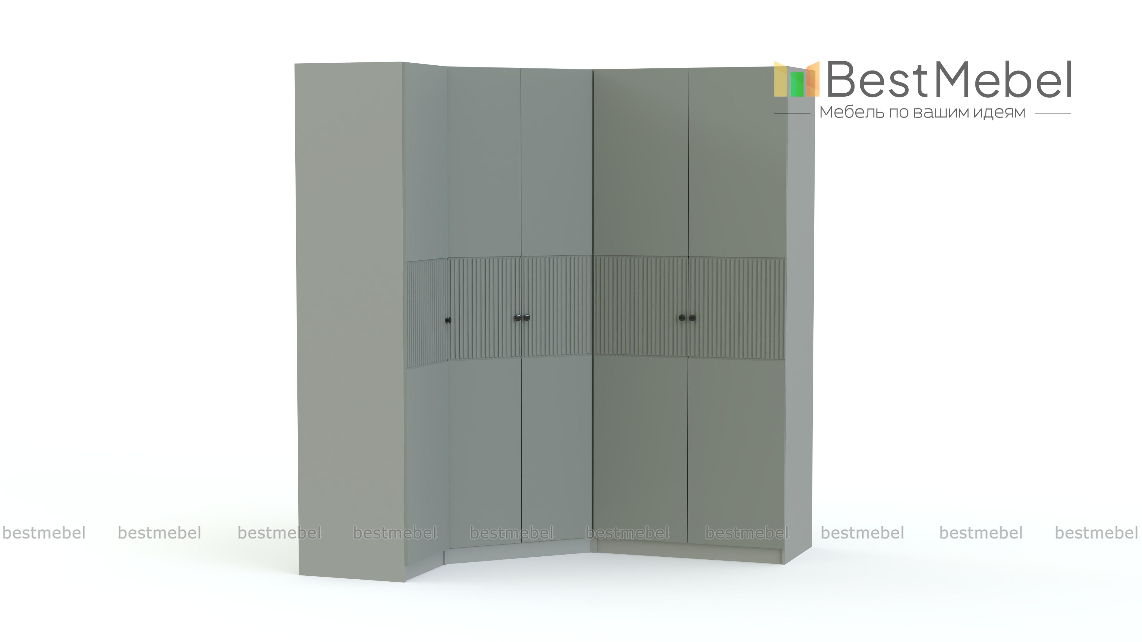 Шкаф угловой Ланс 6 BMS - Фото