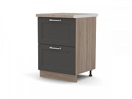 Шкаф нижний с 2-мя ящиками Одри BMS (500х820х550)