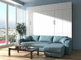 Шкаф-кровать с диваном Форт Угловой BMS (3600х2130х400)