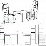 Схема сборки Уголок школьника Лайк-13 BMS