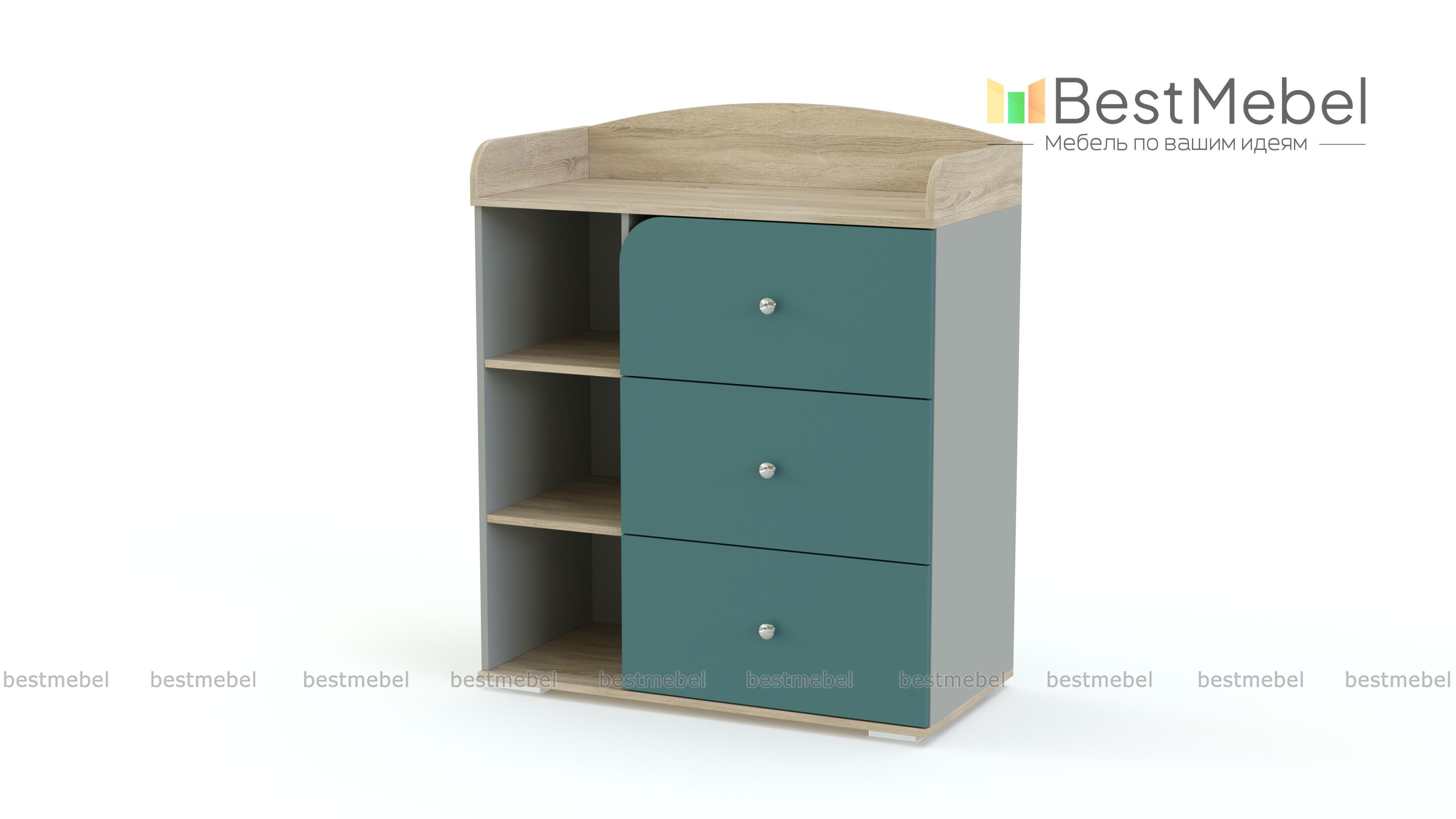 Пеленальный комод Айлин Нео 2 BMS - Фото