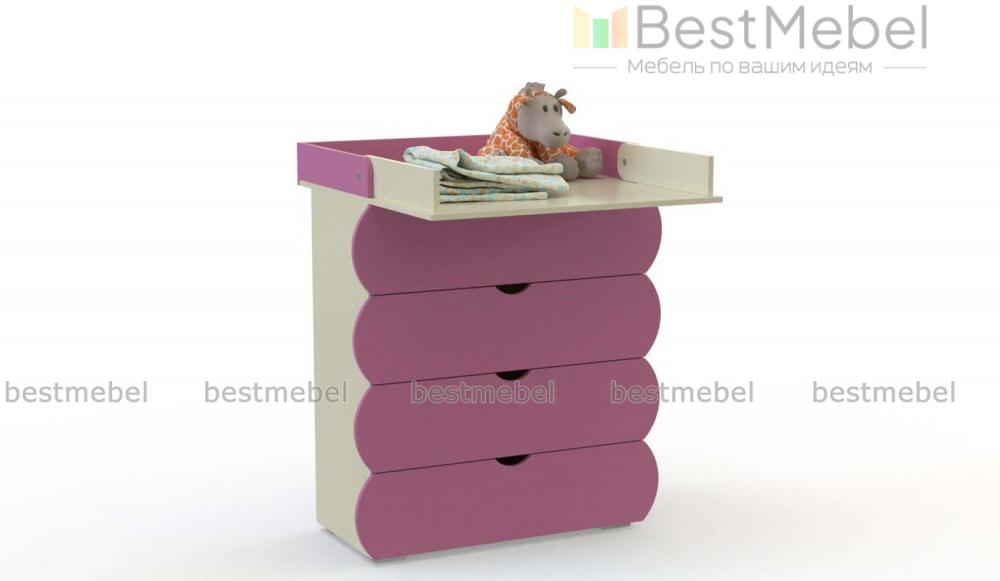 Пеленальный комод Трея 2 BMS - Фото