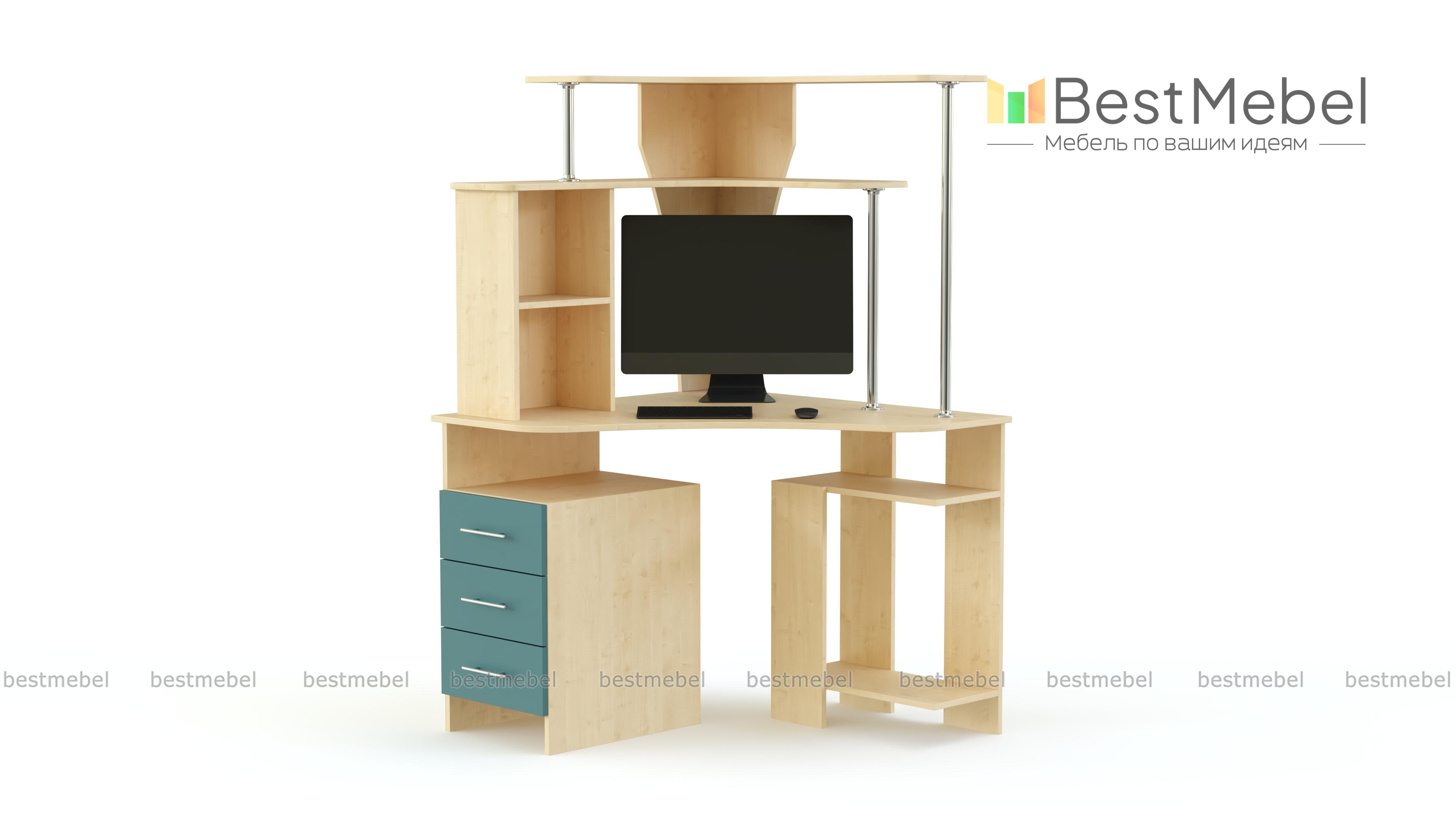 Стол компьютерный МБ-4.1 BMS - Фото