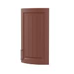 Шкаф верхний торцевой радиусный Европа BMS - Фото 5