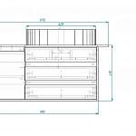 Схема сборки Тумба в ванную Макси 4 BMS