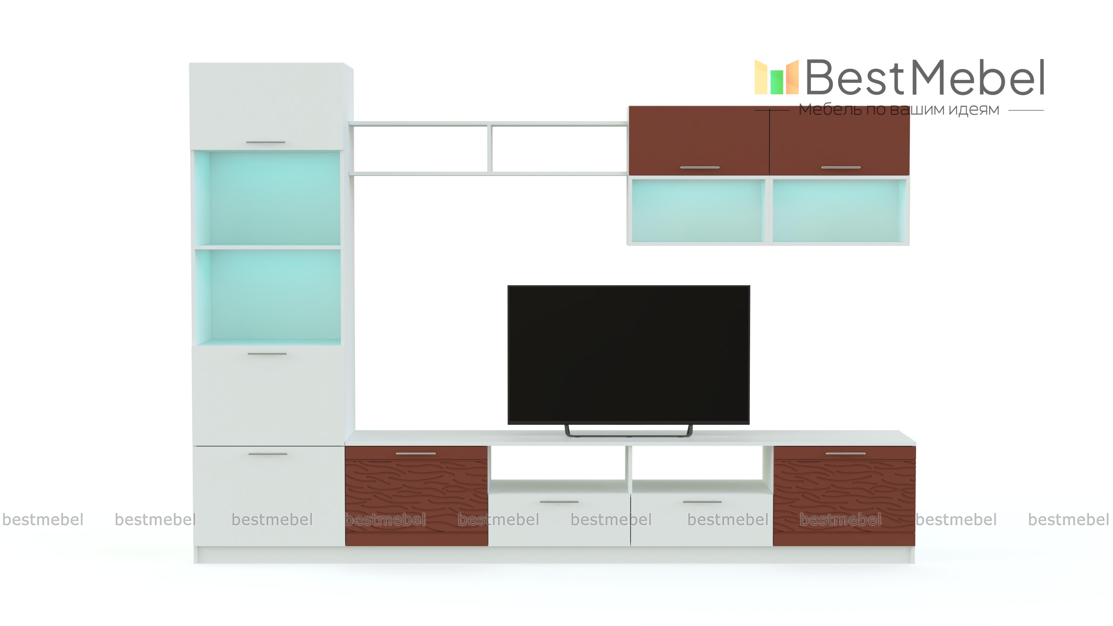 Стенка Вельвет 23 BMS - Фото