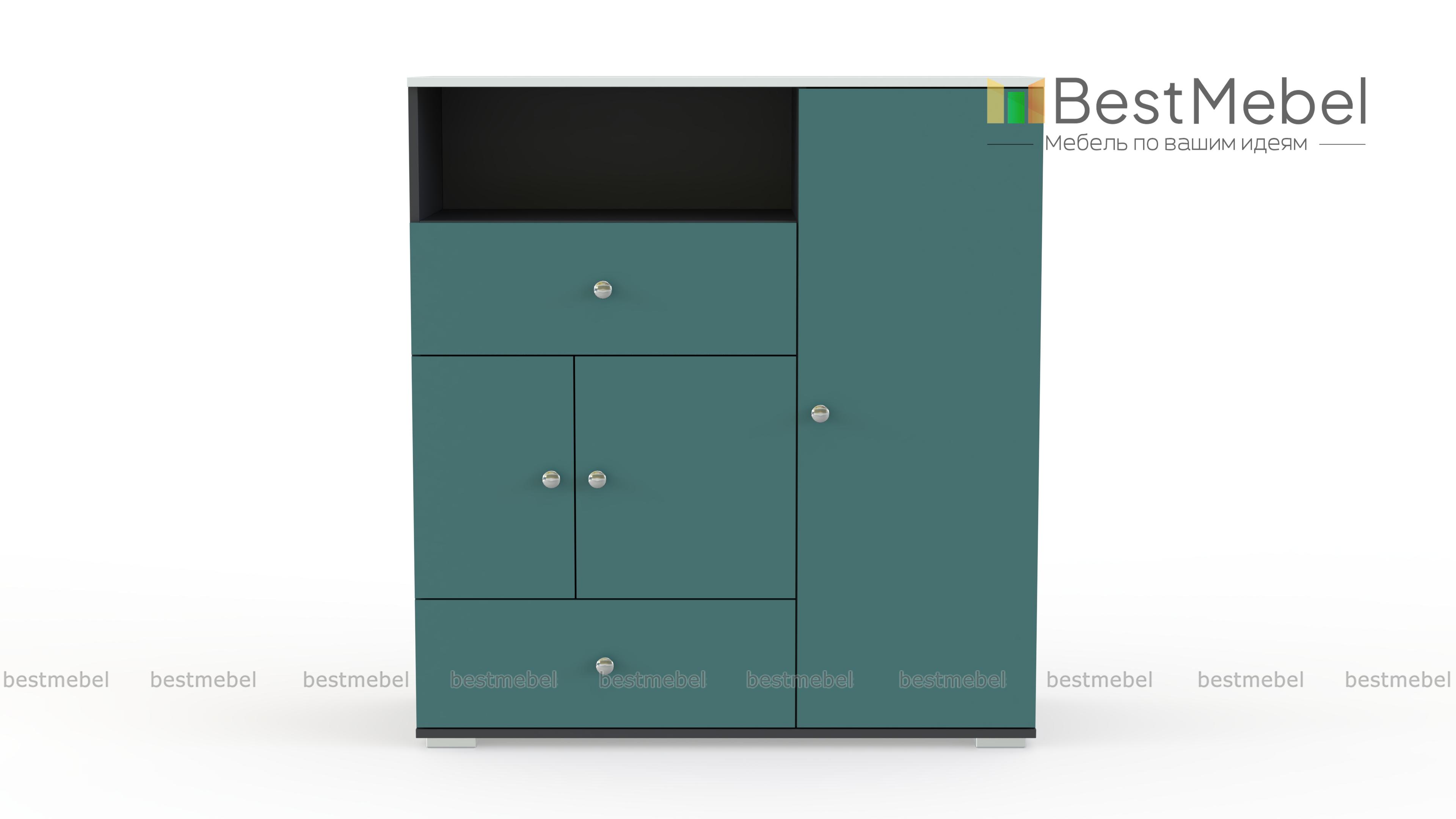 Комод Молодежный Стрит BMS - Фото