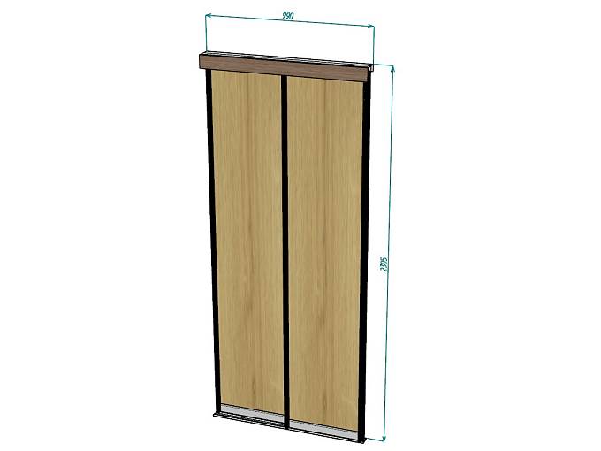 Двери-купе (990х2305х100)