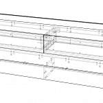 Схема сборки Тумба подвесная Скай 1 BMS
