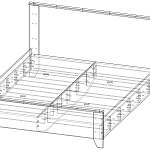 Схема сборки Кровать Элен 1 BMS