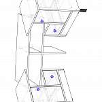 Схема сборки Тумба угловая под ТВ Роми 6 BMS