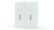 Шкаф распашной Остин Лайт 4 BMS(Белье - Платье - Платье - Белье (3 полки) (4))