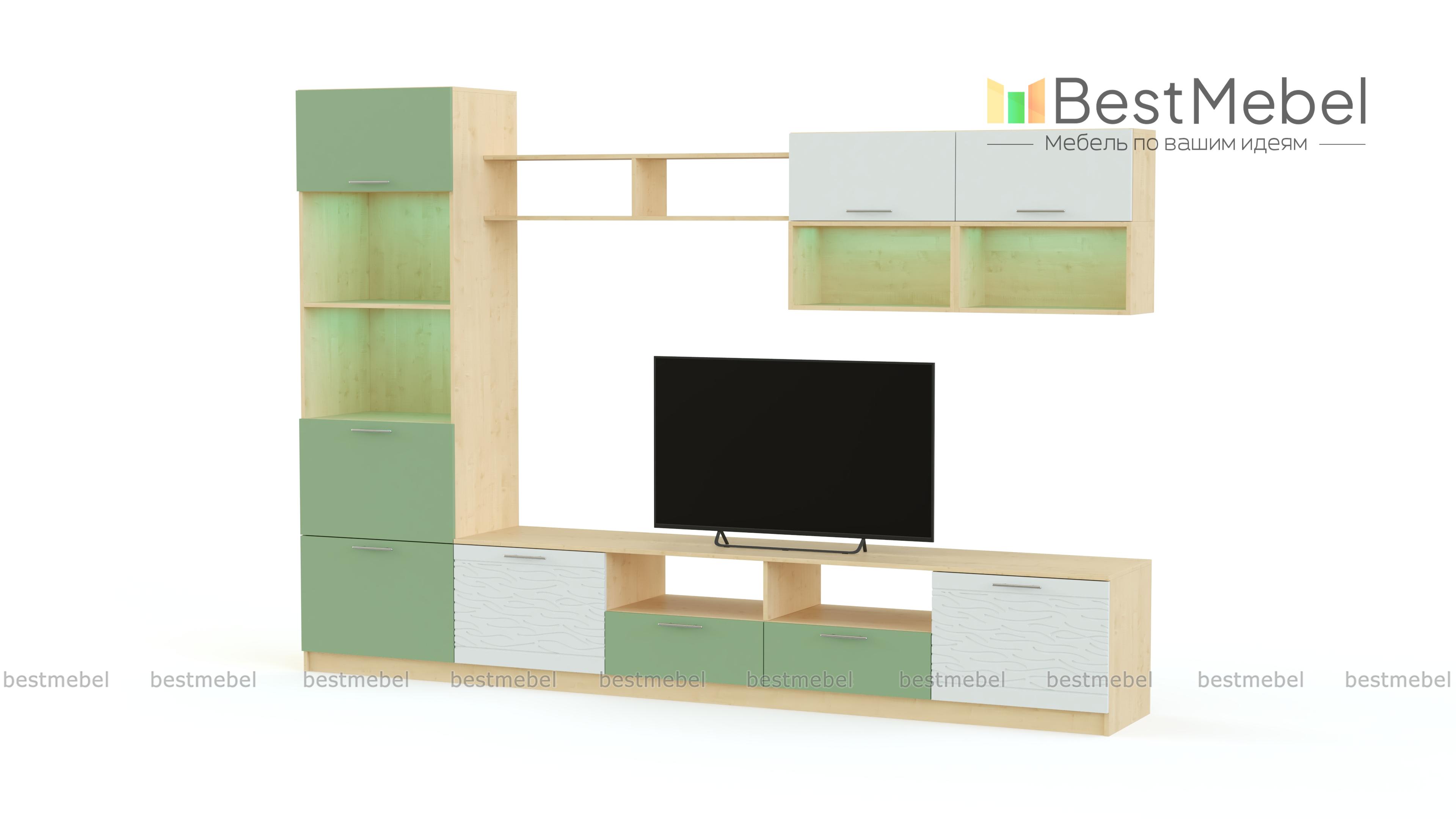 Стенка Вельвет 23 BMS - Фото