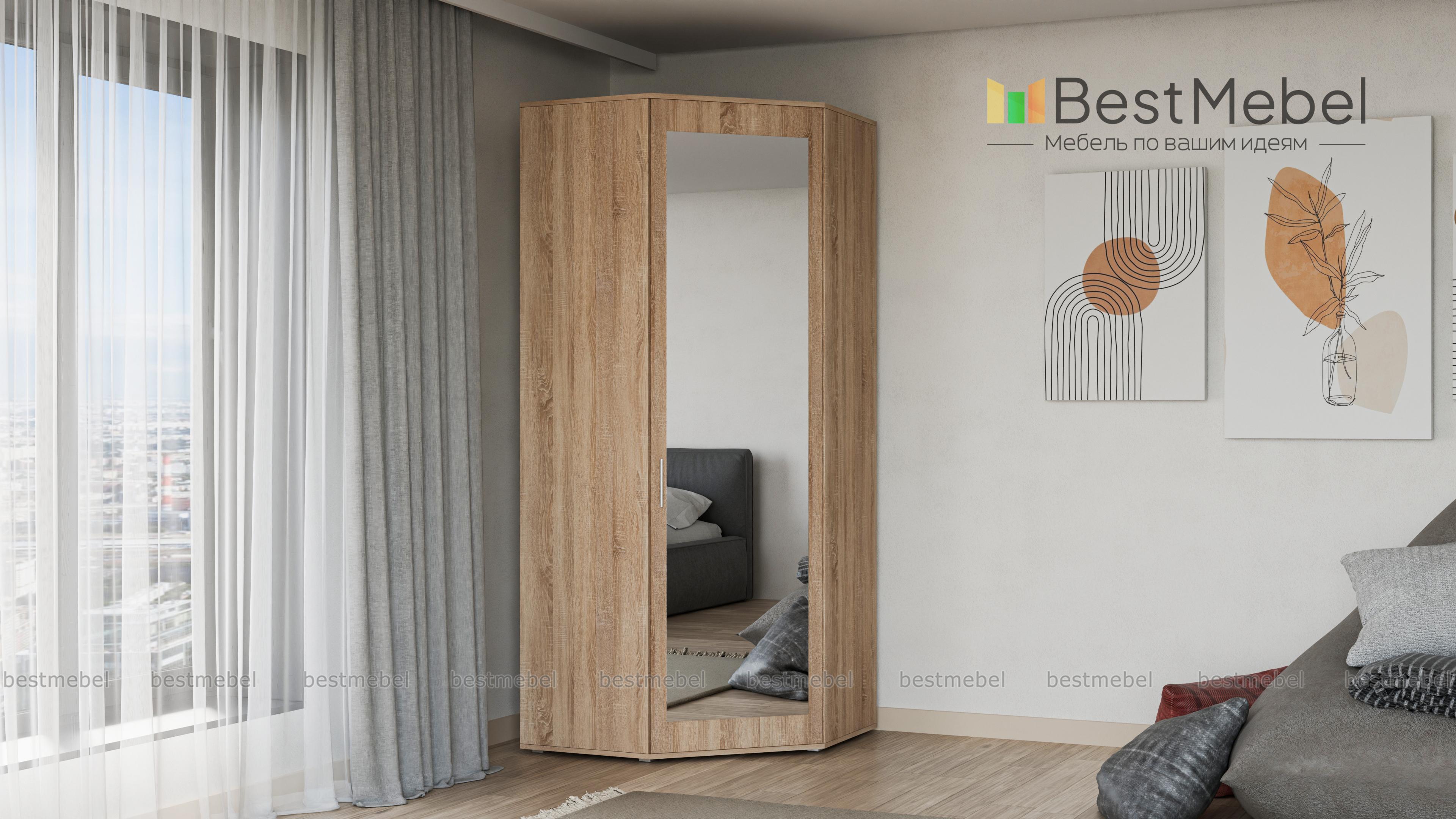 Шкаф угловой Остин BMS - Фото