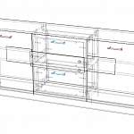 Схема сборки Тумба под ТВ Алиса 1 BMS