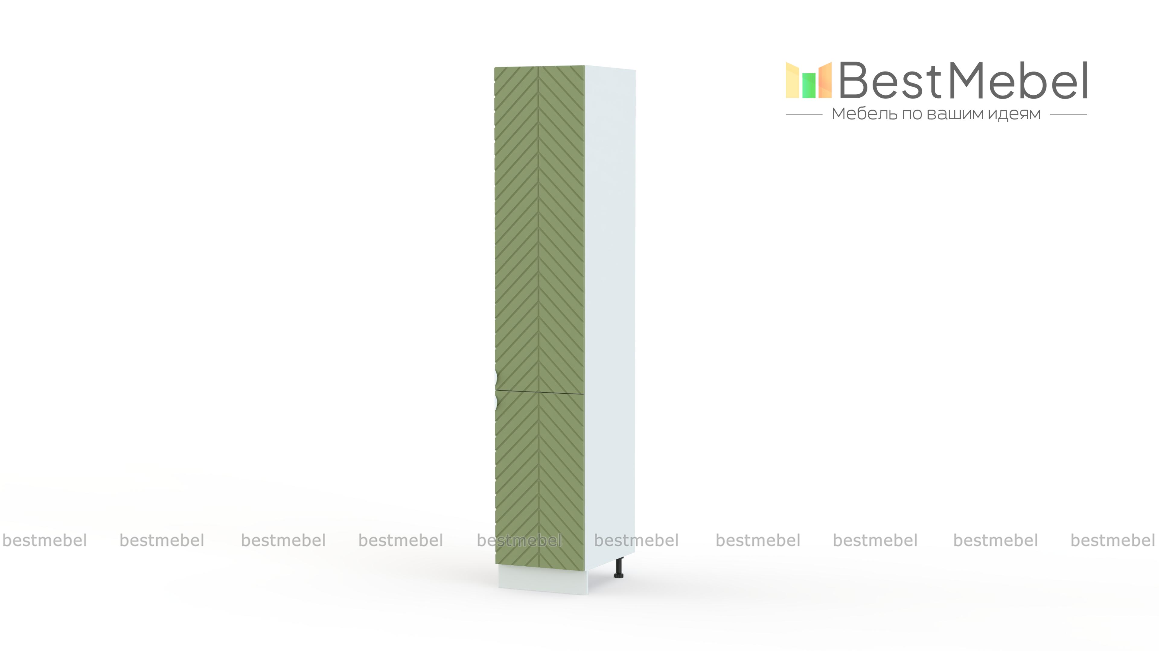 Шкаф-пенал с 2-мя дверцами Анаис 3 BMS - Фото