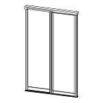 Двери-купе Глейз 1 BMS