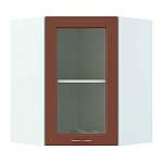 Шкаф верхний высокий Гарда угловой стекло 550 BMS - Фото 7