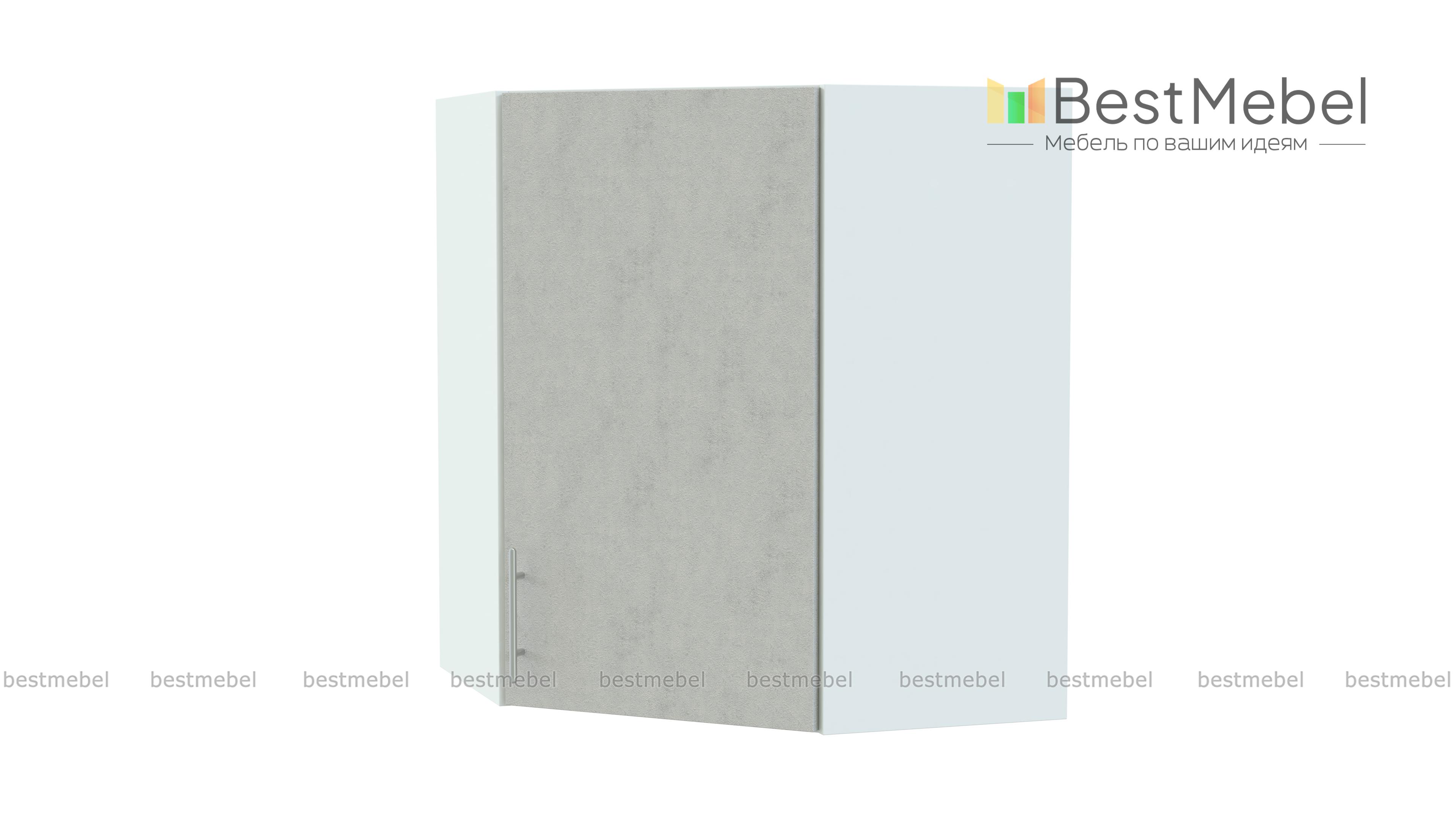 Шкаф верхний угловой Оля BMS - Фото