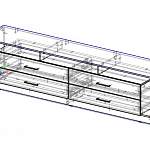 Схема сборки Тумба ТВ Сити BMS