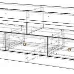 Схема сборки Тумба под TV Cseno 2 BMS