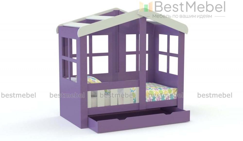 Кровать-домик Поль 11.5 BMS - Фото