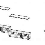 Схема сборки Тумба под ТВ подвесная Лори №6 BMS