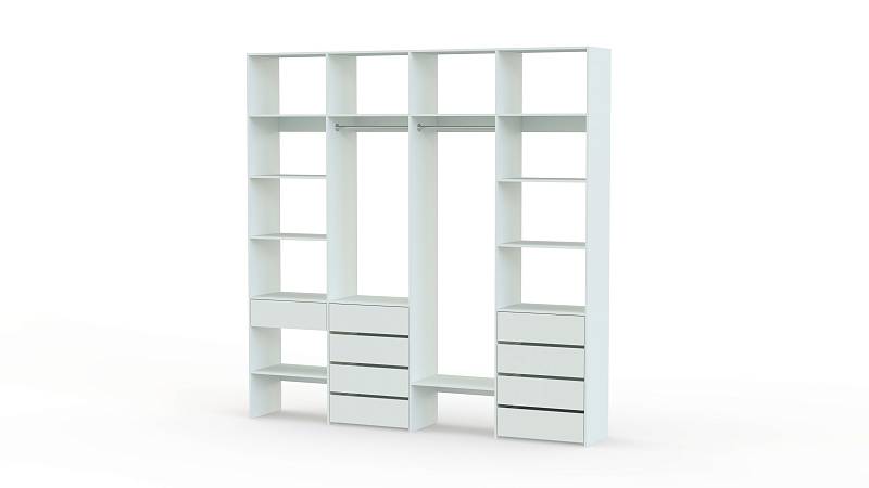 Стеллаж для одежды Мирта 19 BMS