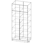 Шкаф распашной Ализе 9 BMS